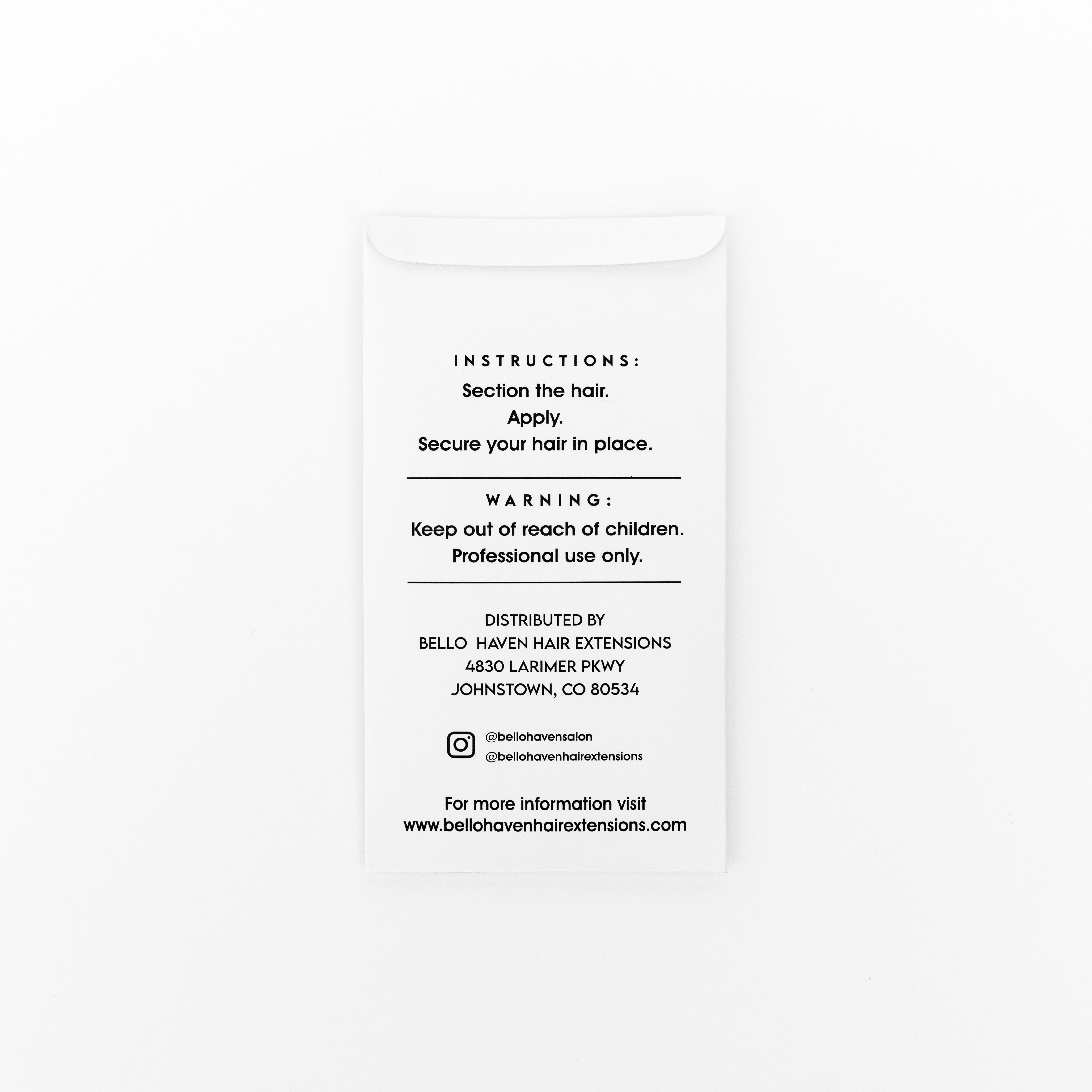 BELLO HAVEN HAIR GRIPPERS